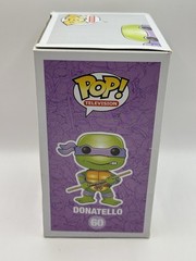 Funko POP! 2013 SDCC Teenage Mutant Ninja Turtles Donatello #60 Metallic DAMAGED