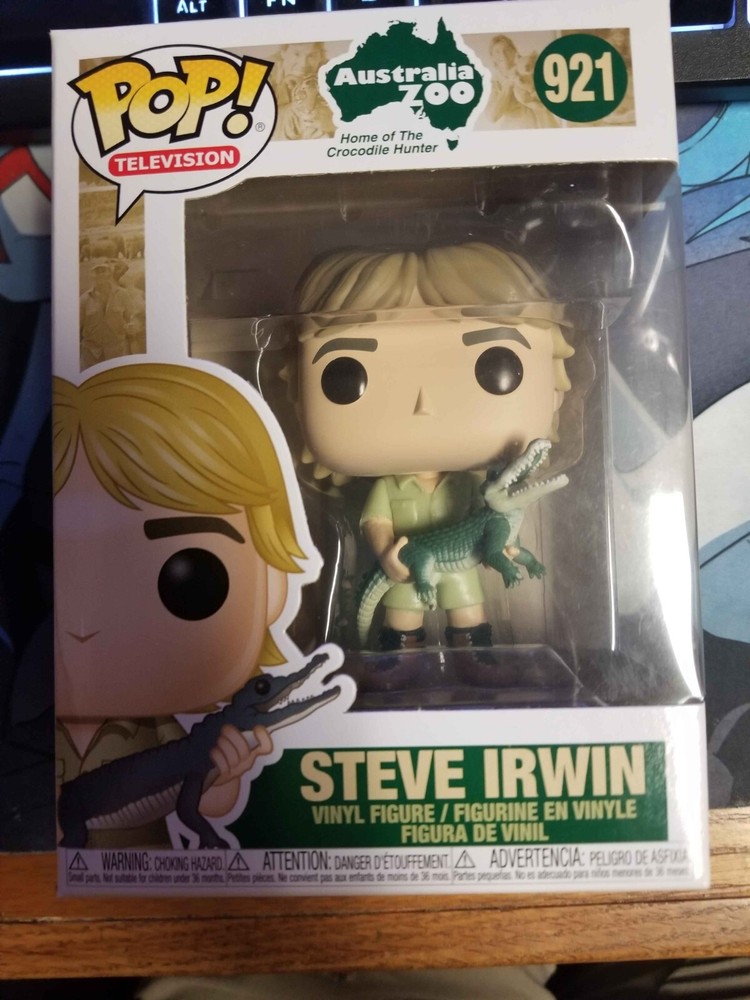 Funko Pop! TV: Australia Zoo – Crocodile Hunter – Steve Irwin #921 #43977