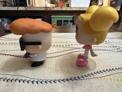 Funko Pop Nickelodeon Dexter’s Laboratory Cartoon Dexter And Dee Dee OOB