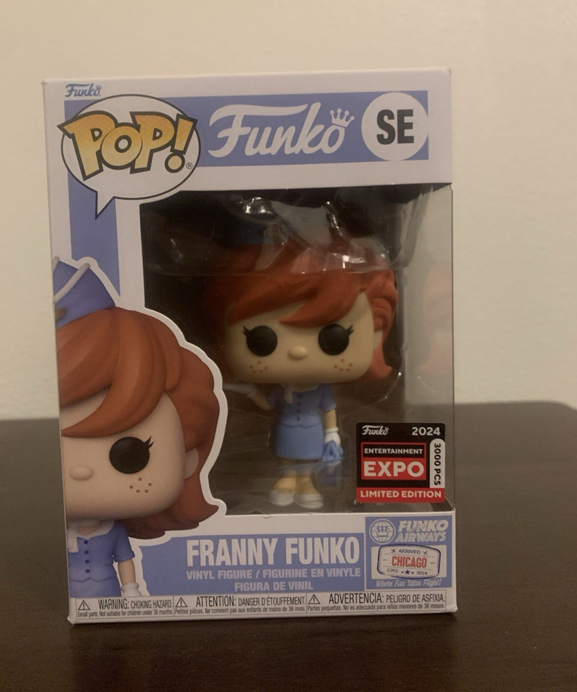 Funko Pop! Franny Funko Funko Airways Entertainment Expo 2024 LE 3000 pcs