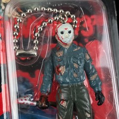 Vintage IMA Co. Friday the 13th Jason Voorhees Keychain Figure Japan Import