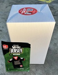 Limited Edition Jack Sipper Glass Cup Jack In The Box + Mystery Hot Ones Jersey