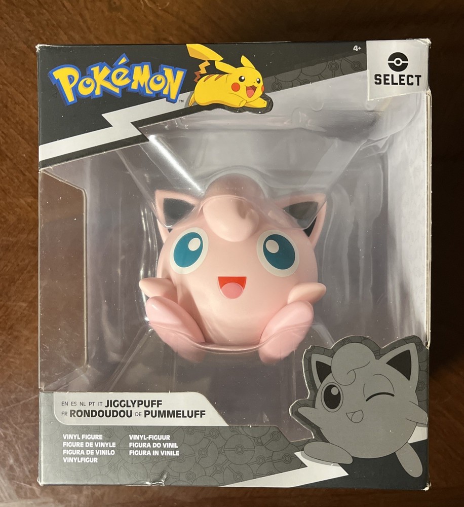 Pokemon Select Jigglypuff Series 2 Figure Jazwares Collectible Toys – NIB