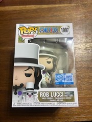 Funko Pop One Piece Rob Lucci with Hattori 1997 with Protector