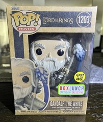 Funko POP! Movies: LOTR Box Lunch Earth Day Excl Gandalf The White #1203 GITD