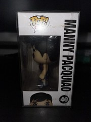 Manny Pacquiao Funko Pop Asia 40 Basketball Jersey With Protective Case
