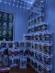 Funko Pop Collection New and Used Figures. 52 Total. Two Damaged boxes.