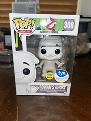 FUNKO POP! GHOSTBUSTERS ROWAN’S GHOST 308 GLOW IN THE DARK W/Soft Pop Protector