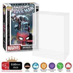 POP COMIC COVERS Pop Protectors for Funko (0.60mm thick, UV & Scratch Resistant)