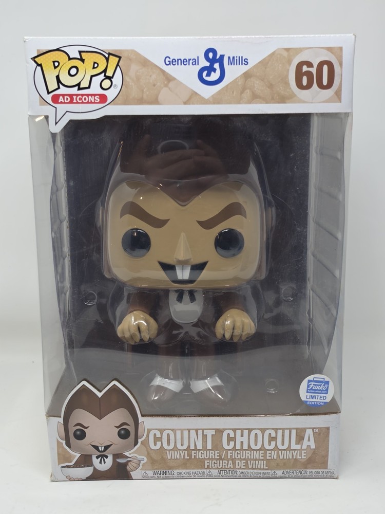 Funko Pop 10″ Ad Icons General Mills Count Chocula #60 Funko Shop Exclusive