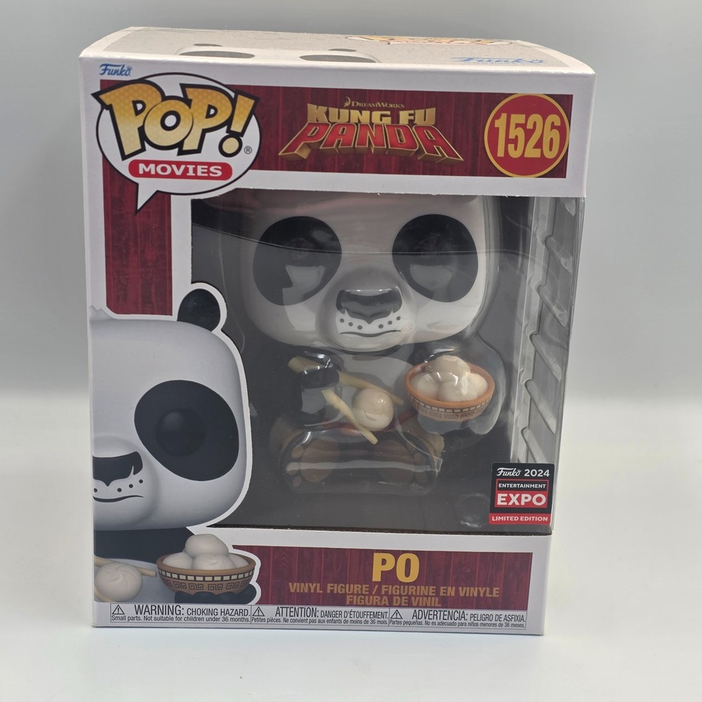 Funko Pop! Movies Kung Fu Panda Po 1526 Funko 2024 Expo Exclusive Limited Mint