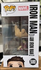 Funko Pop! Marvel – Iron Man (I Am Iron Man) (Metallic/ GitD) Special Ed #580
