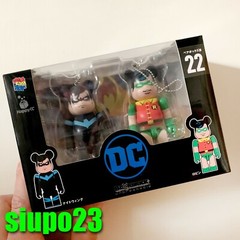 Medicom 100% Bearbrck ~ DC Comics Be@rbrck Award 22 Robin 2pcs
