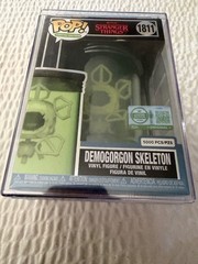 Pop! Demogorgon Skeleton 1811 with Pop! Protector