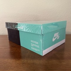 Bearbrick Nike SB Dunk White Blue 100% 400% Set Medicom BE@RBRICK
