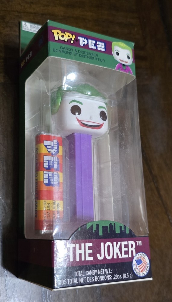 Funko POP! PEZ Dispenser – Batman Classic 1966 TV Series – THE JOKER – New
