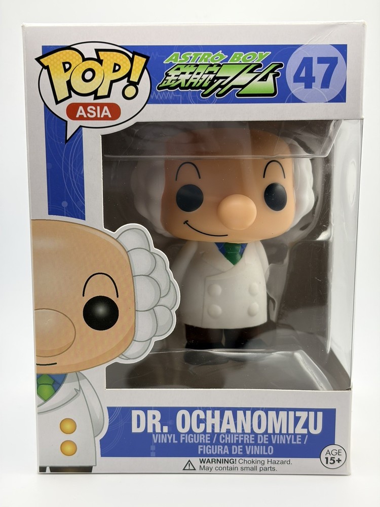 Funko Pop! Vinyl Astro Boy 47 Dr. Ochanomizu 2015 Vaulted Mindstyle W/Protector