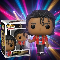 New Michael Jackson Funko Pop! Rocks Beat It #491 NM/MT Hard Acrylic Protector