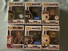 Funko Pop! Avengers Lot Of 6 463, 465, 466, 285, 462, and 452 Vinyl Figures