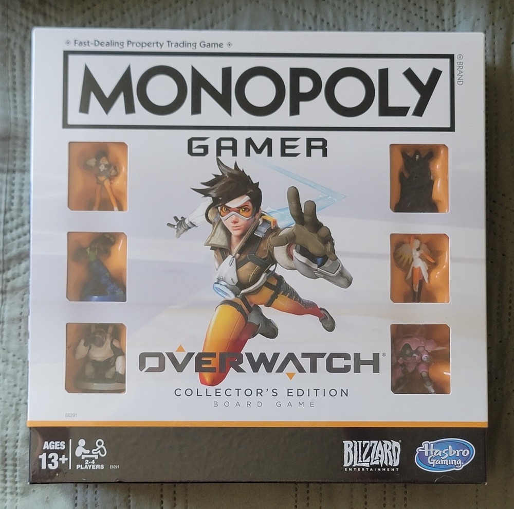 14 Overwatch Collection items – Monopoly, Funko Pop!, Nerf, and Blizzard Items