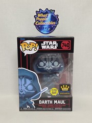 Funko Pop! Vinyl: Star Wars Darth Maul Glow Exclusive #740 Ships With Protector