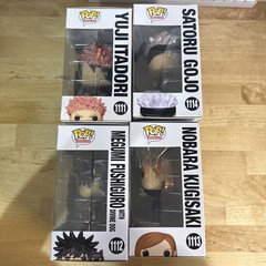 Funko Pop! Animation: Jujutsu Kaisen – Gojo & Class Set #1111-1114