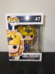 Funko Pop! – Harry Potter: Luna Lovegood with Lion Head #47, New in Box!