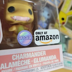 FUNKO POP POKÉMON SOFT COLOR EXCLUSIVE PIKACHU CHARMANDER SQUIRTLE BULBASAUR 4PK