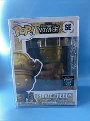 2024 Fundays Pirate Freddy Gold Funko Pop LE 350 Signed by Funmaker Mike