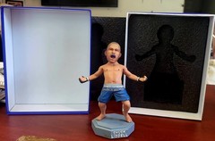 MMA Bobblehead Chuck Liddell Mixed Martial Arts Autographed Bobblehead w/ Box