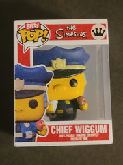 FUNKO THE SIMPSONS BITTY POP “CHIEF WIGGUM ” “SHORT PRINT” VARIANT