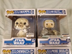 Star Wars Funko Pop Amazon Exclusive Battle At Echo Base All 6 Brand New