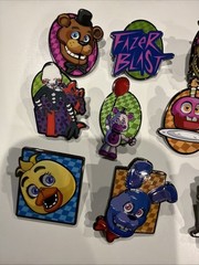 Five Nights At Freddy’s Mystery Enamel Pin Lot Of 11 Enamel Pins FNAF