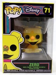 Funko Pop! Disney Nightmare Before Christmas 71 Zero Black Light Vinyl Figure