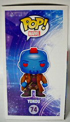 Funko Pop Yondu 74 Guardians of the Galaxy Complete w/ Box Signed AUTOGRAPHED