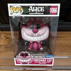 Pop Funko Disney Cheshire Cat Alice Wonderland 1066 Figurine Plastic Vinyl Large