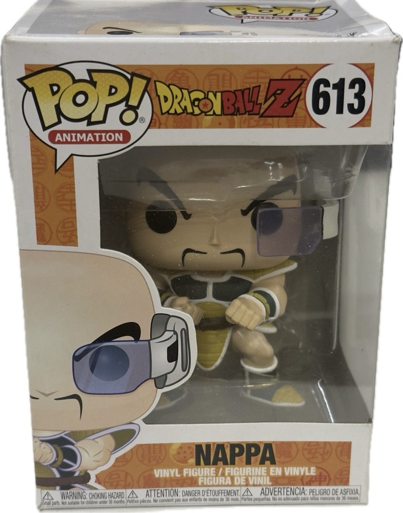 Funko Pop! #613 Animation Nappa Dragonball Z Vinyl Figure **Free Shipping**