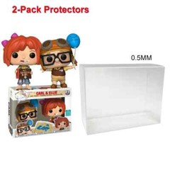 Funko POP! Protective Cases Storage Clear Boxes Display Vinyl Figures For 2-Pack