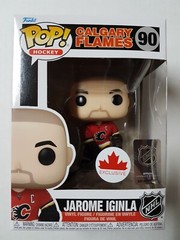 Funko Pop NHL #90 Jarome Iginla Canada Exclusive Figure Brand New IN STOCK