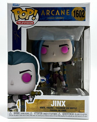 Funko Pop Arcane Jinx #1602 League of Legends Vinyl Figure w/ Protector