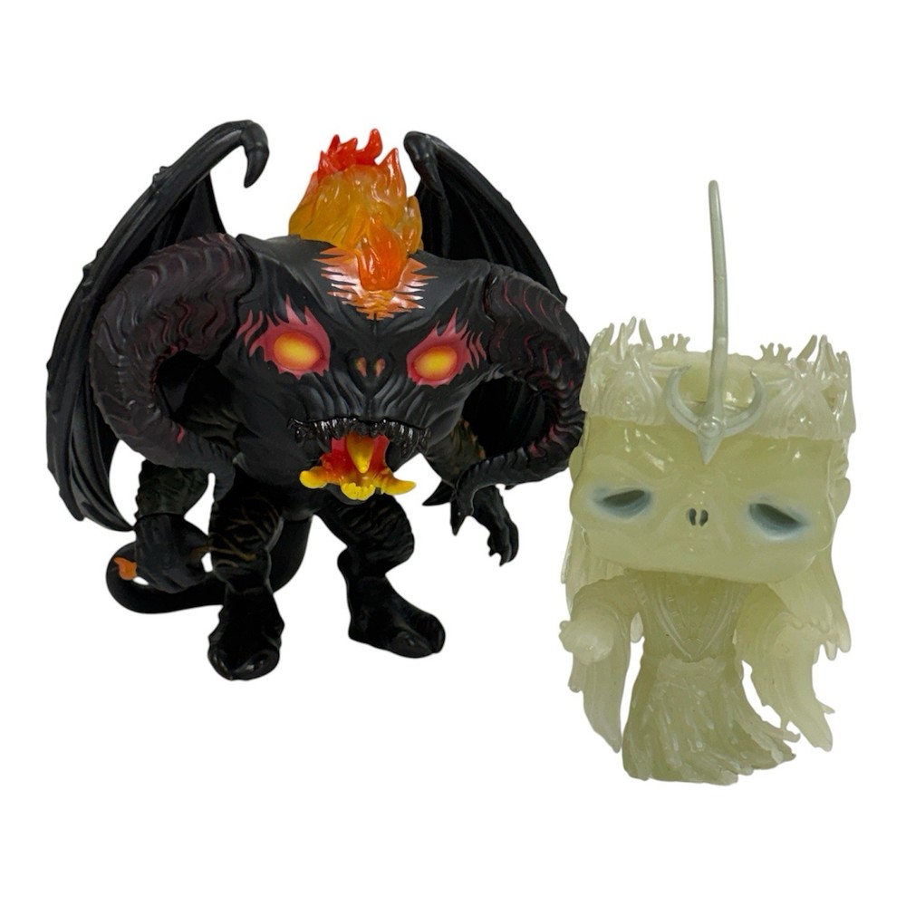 Funko Pop! Movies: The Lord of the Rings Balrog & Twilight Ringwraith #448 #449