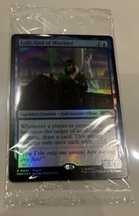 SDCC 2026 Magic The Gathering MTG – LOKI, GOD OF Mischief Promo card in hand