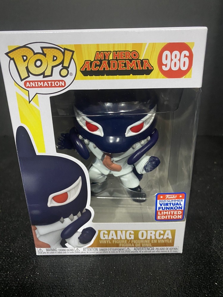 FUNKO POP ! GANG ORCA 986 SUMMER VIRTUAL FUNKON 2021 LIMITED EDITION DB11