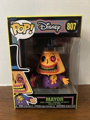 Funko Pop! Disney Nightmare Before Christmas Mayor #807 Black Light Vinyl Figure