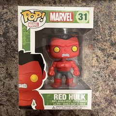 Funko Pop! Vinyl: Marvel – Red Hulk #31 VAULTED, RARE