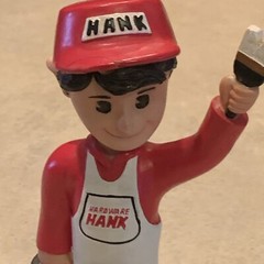 2005 Hardware Hank Home Improvement Advertising Promotional Bobblehead Flawed
