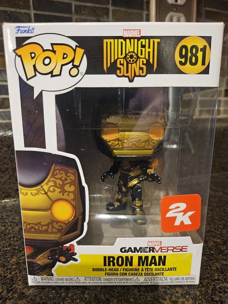 Funko: Marvel – Iron Man – 2K Gamestop (Exclusive) #981 Midnight Suns Artwork