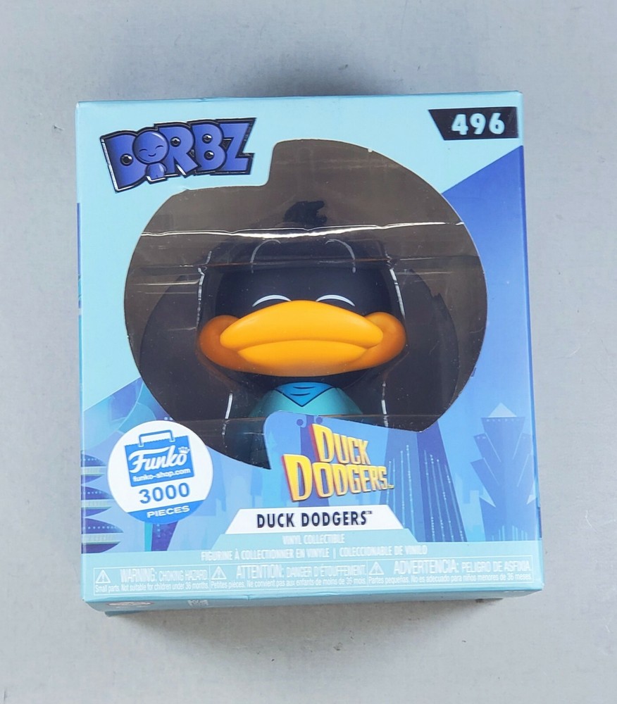 Dorbz Duck Dodgers Donald Duck Dodgers Funko Shop Exclusive 496 Limited To 3000