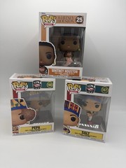 Funko Pop! Rocks Salt #167 + Pepa #168 + Whitney Houston #25