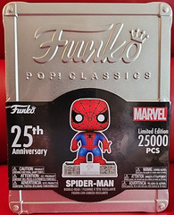 Funko Pop! Marvel Classics SPIDER MAN 25th Anniversary Limited Edition 25000 NEW